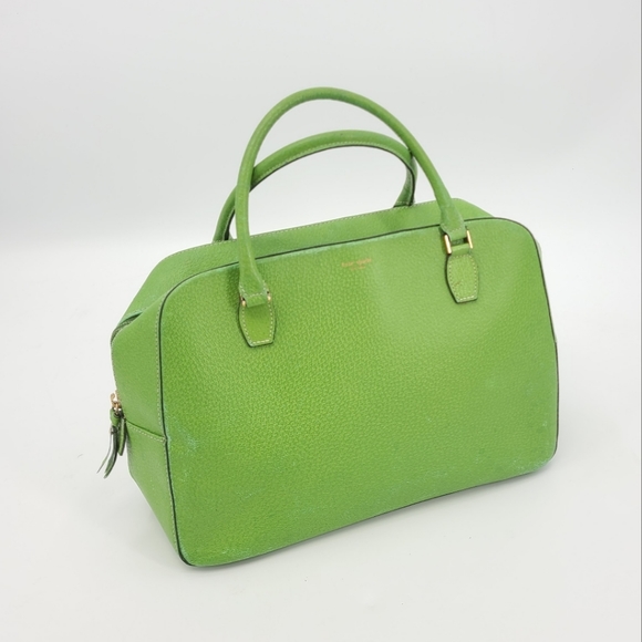 kate spade Handbags - Retro Kate Spade New York Made in Italy Green Apple Structured Bag